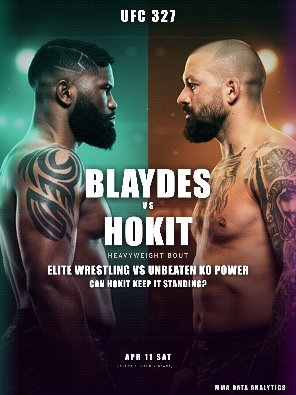 Curtis Blaydes vs Josh Hokit - UFC 327