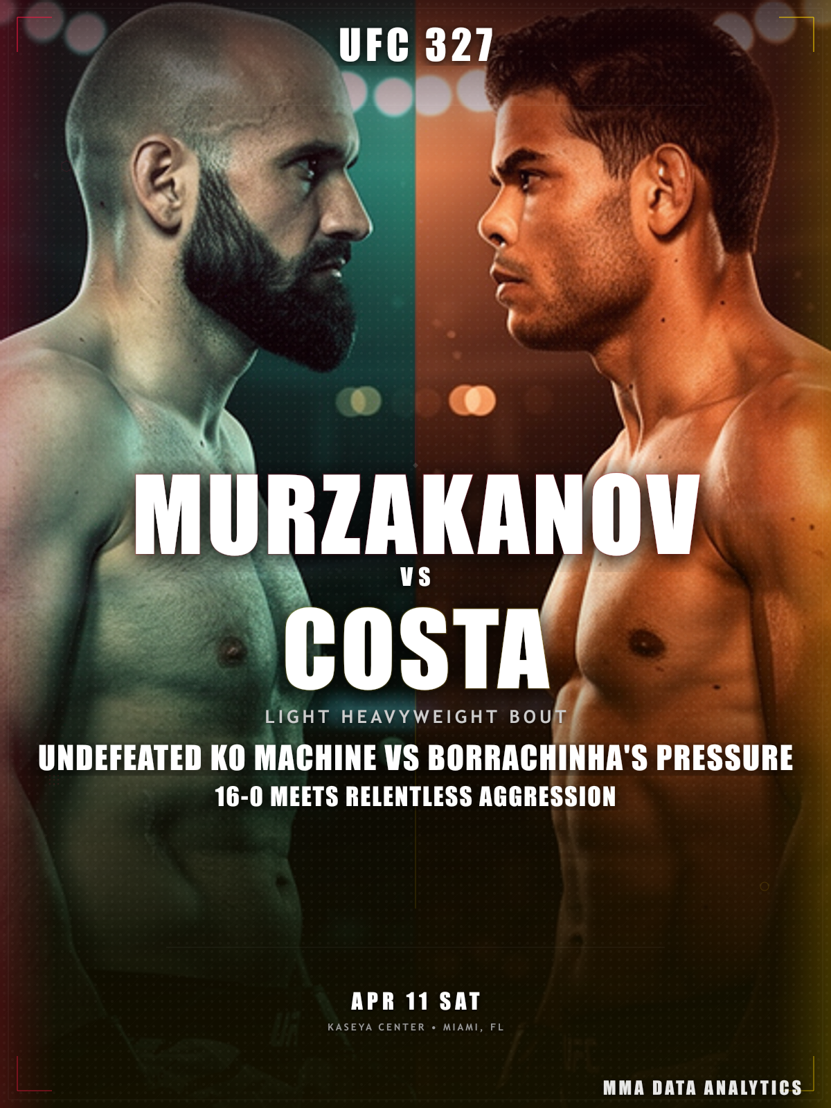 Azamat Murzakanov vs Paulo Costa - UFC 327