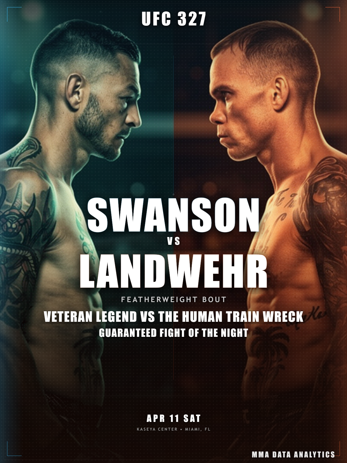 Cub Swanson vs Nate Landwehr - UFC 327