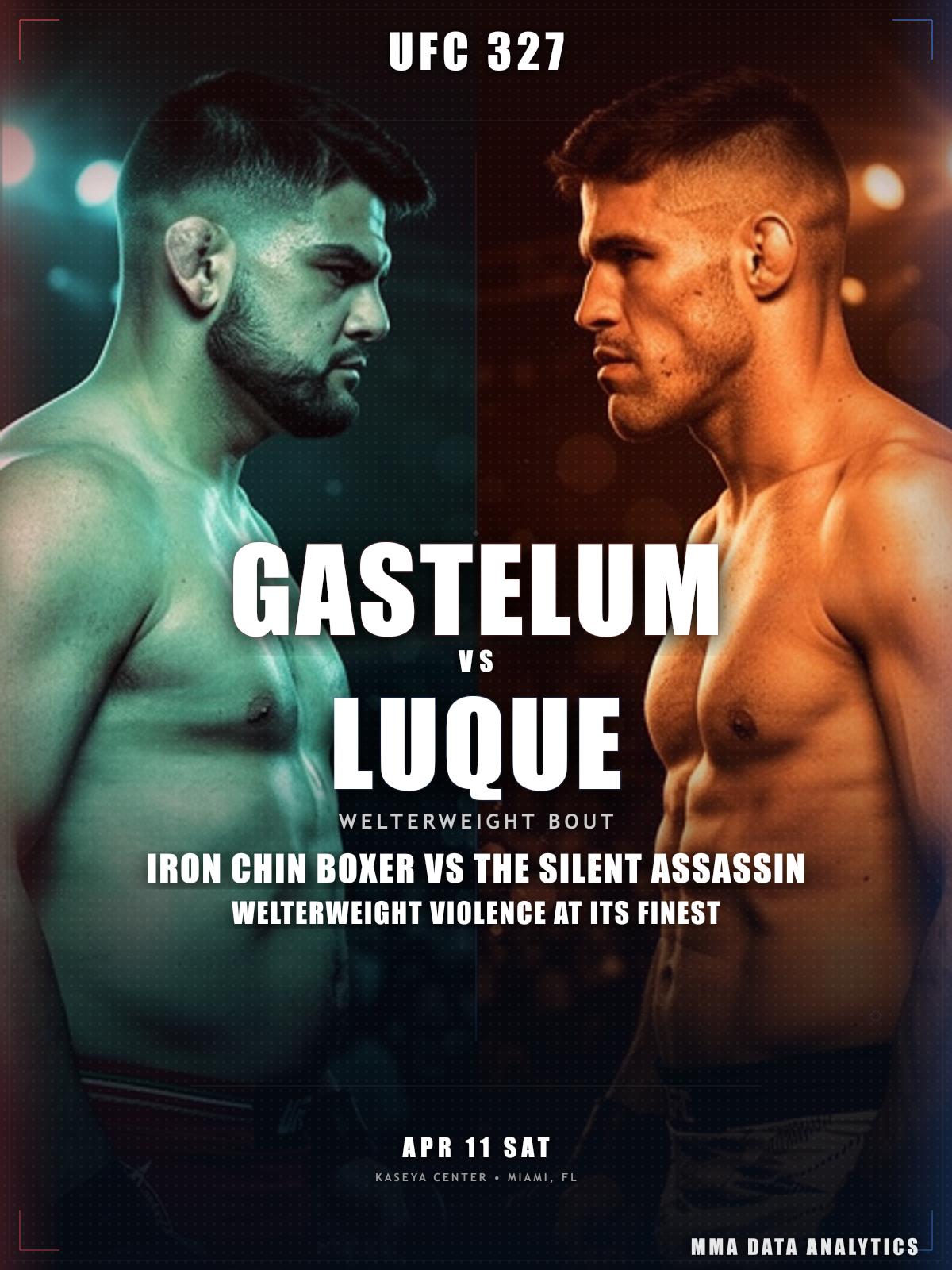 Kelvin Gastelum vs Vicente Luque - UFC 327
