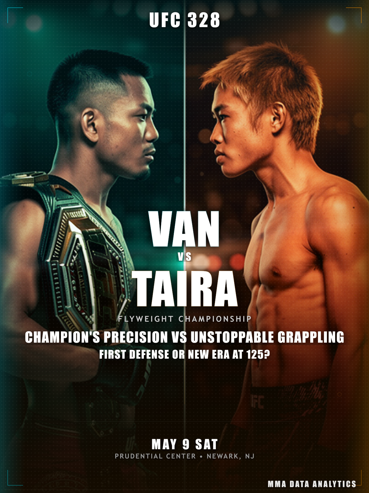 Joshua Van vs Tatsuro Taira - UFC 328 Men's Flyweight Championship