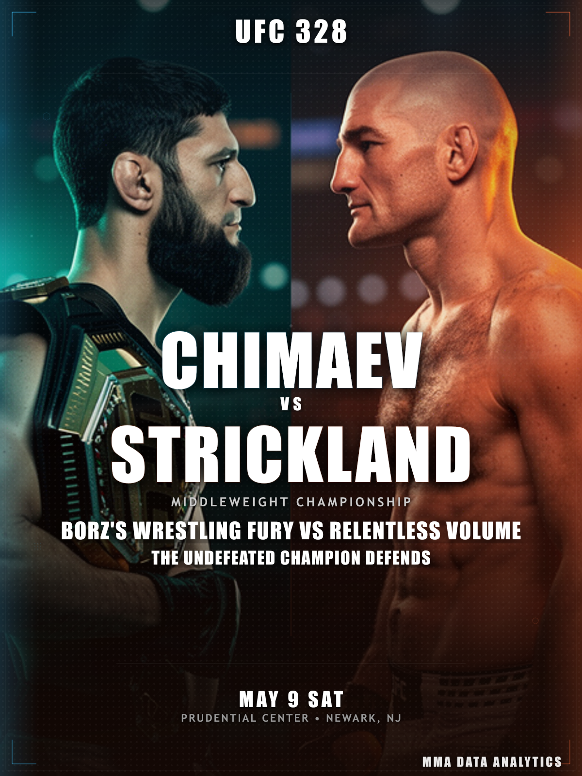 Khamzat Chimaev vs Sean Strickland - UFC 328