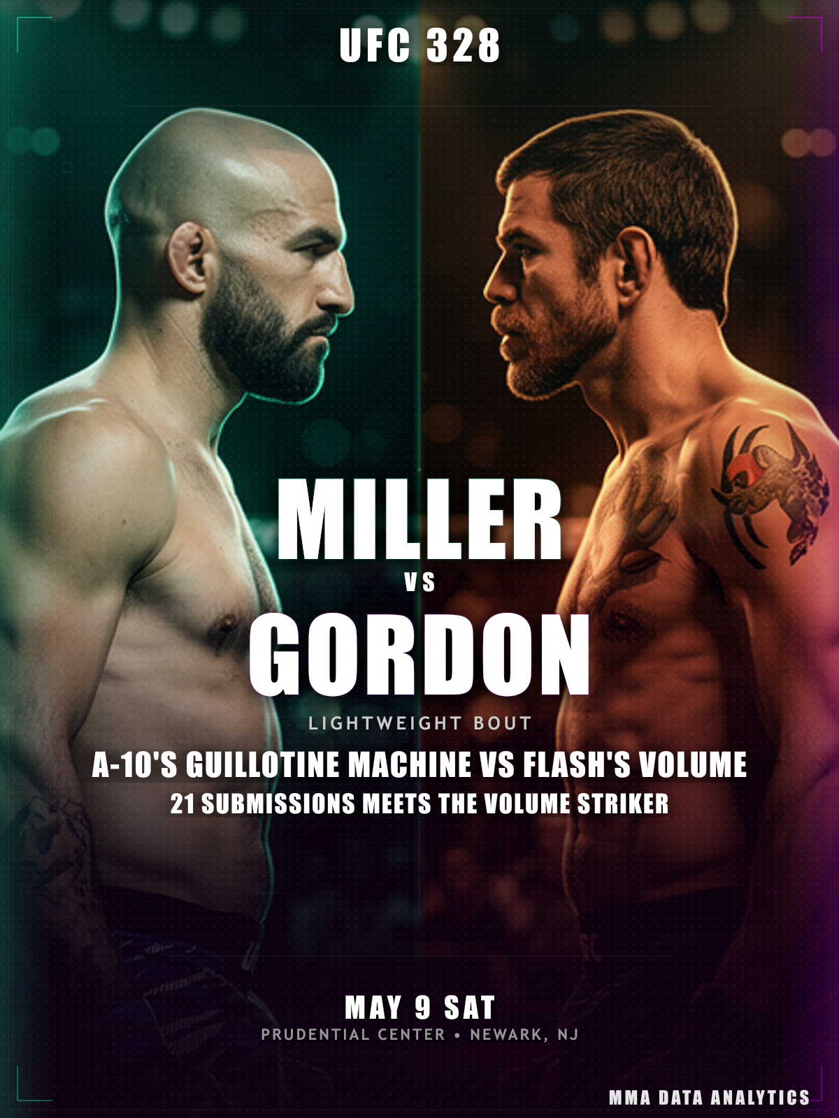 Jim Miller vs Jared Gordon - UFC 328