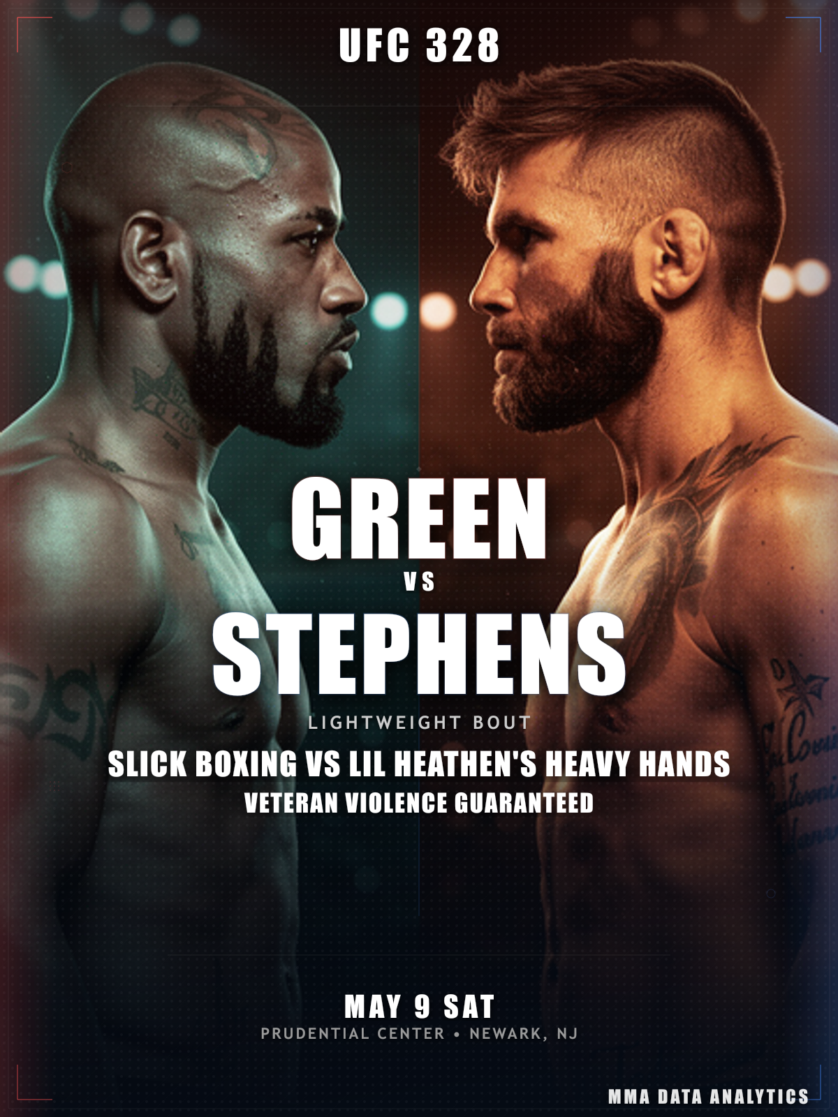 King Green vs Jeremy Stephens - UFC 328