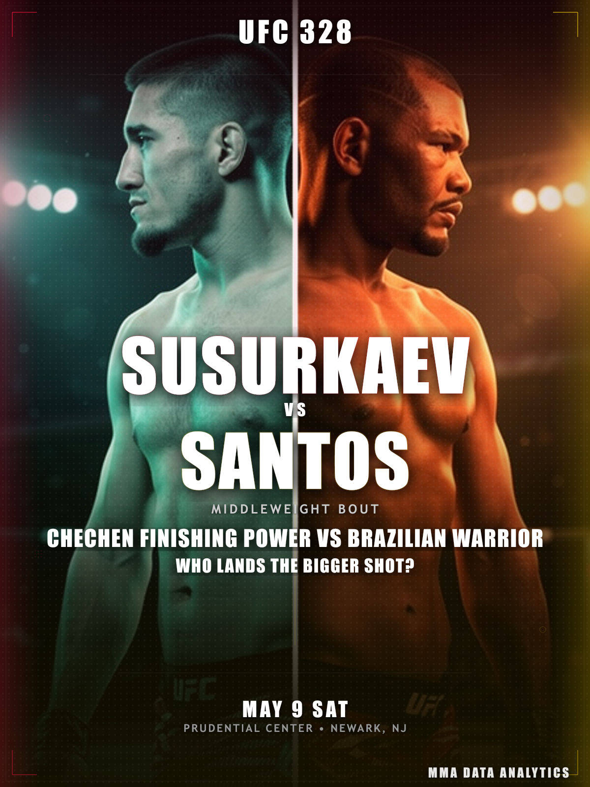Baisangur Susurkaev vs Djorden Santos - UFC 328