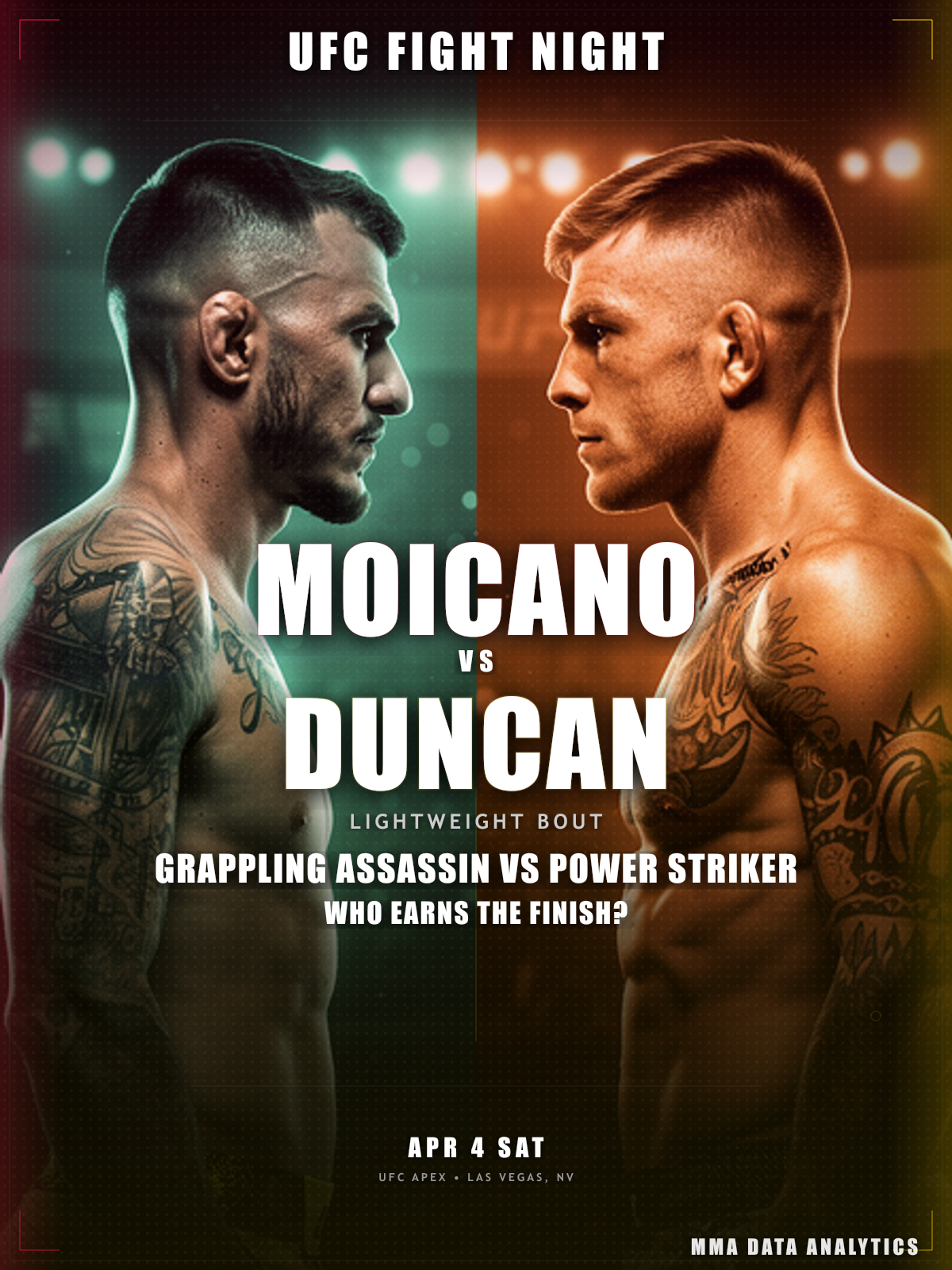 Renato Moicano vs Chris Duncan - UFC Fight Night