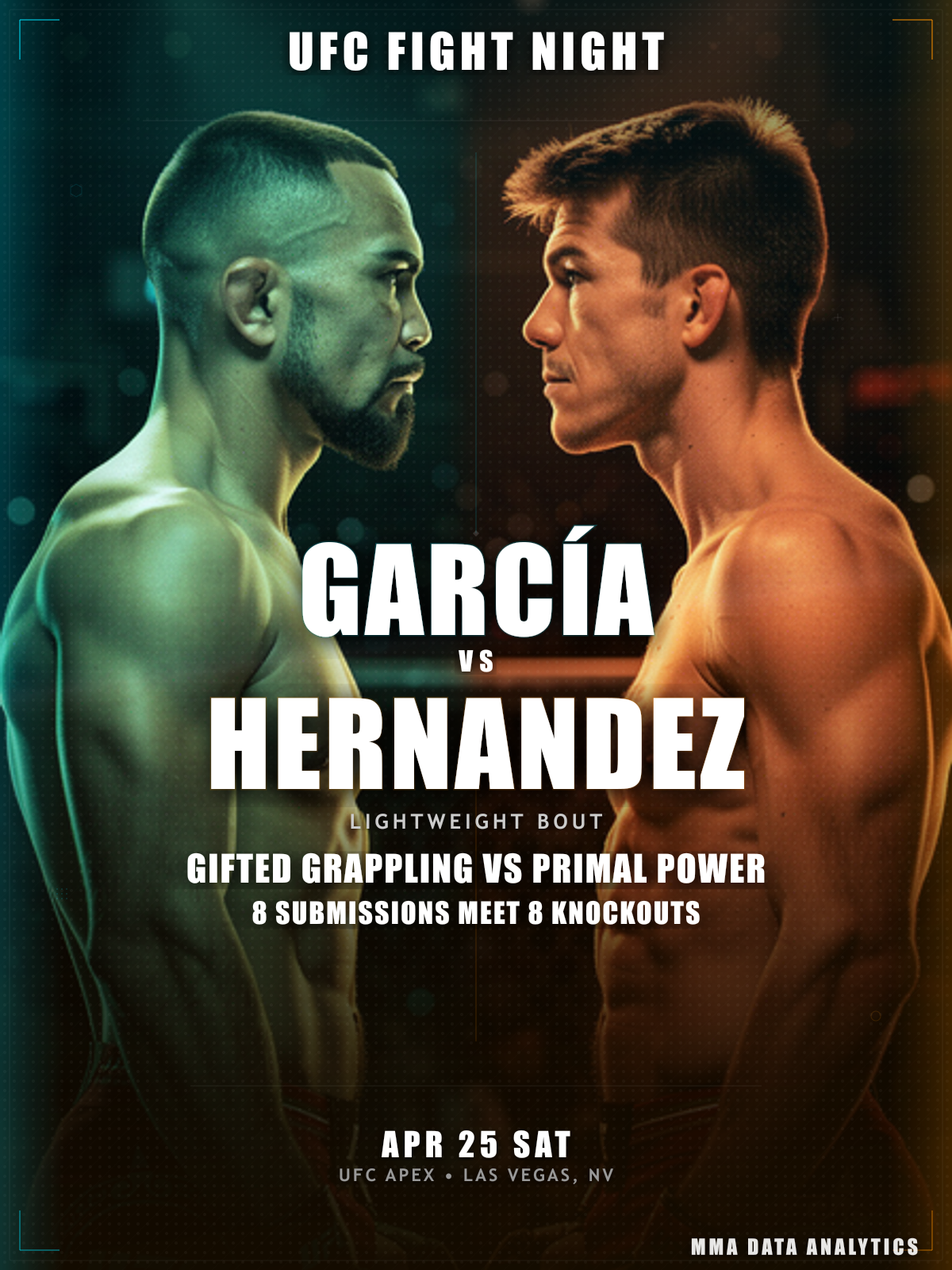 Rafa García vs Alexander Hernandez - UFC Fight Night: Sterling vs. Zalal