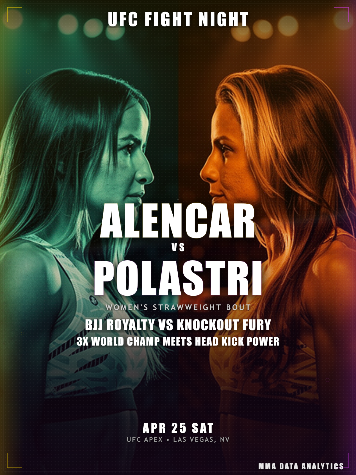 Talita Alencar vs Julia Polastri - UFC Fight Night: Sterling vs. Zalal