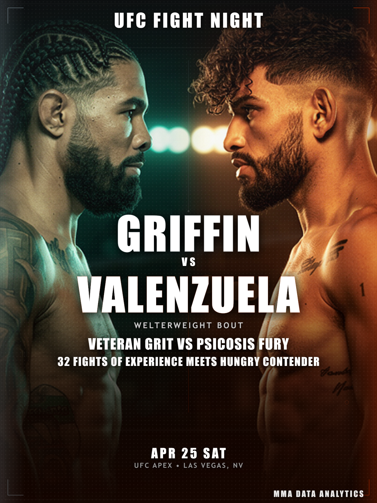 Max Griffin vs Victor Valenzuela - UFC Fight Night: Sterling vs. Zalal
