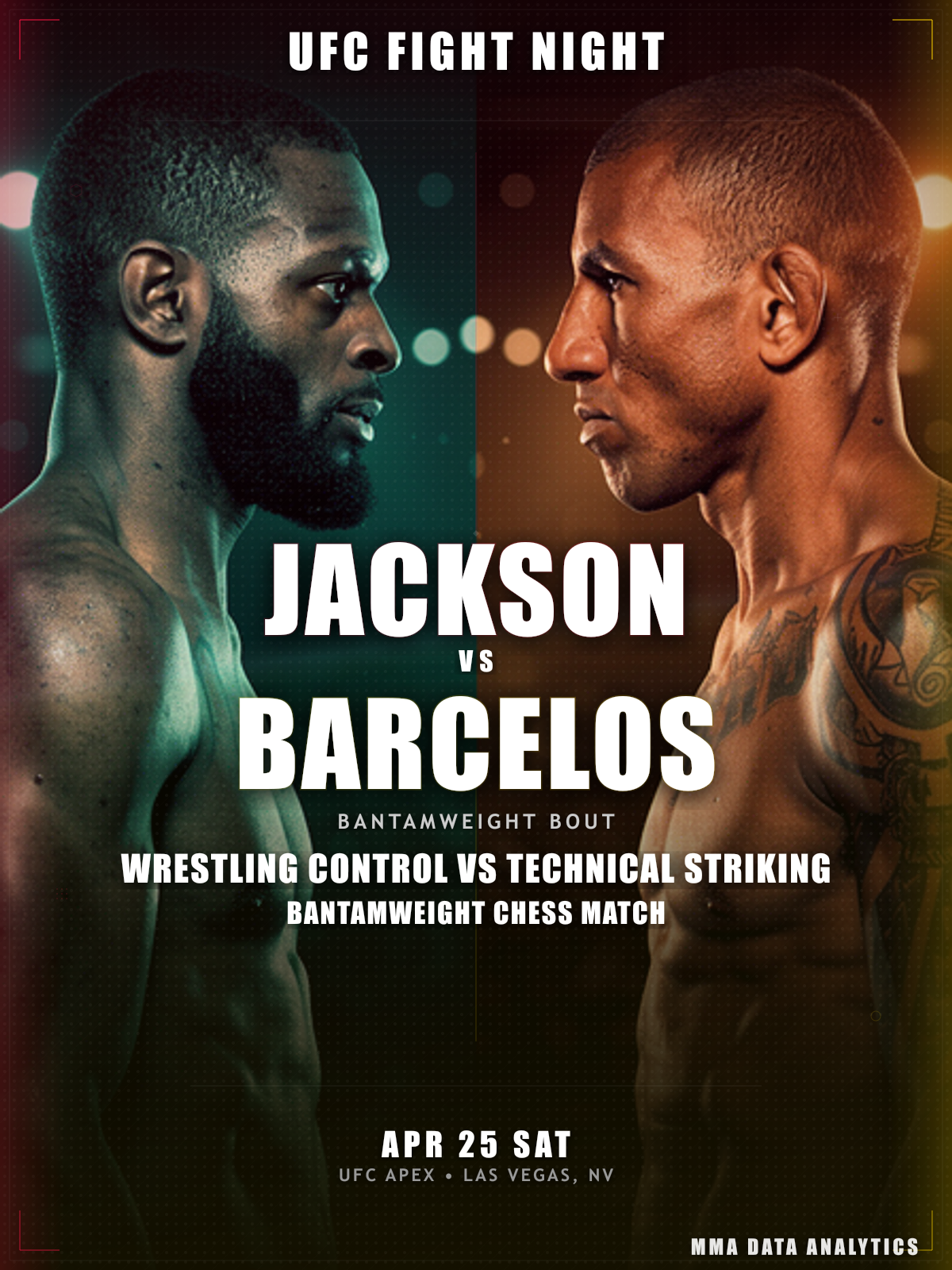 Montel Jackson vs Raoni Barcelos - UFC Fight Night: Sterling vs Zalal