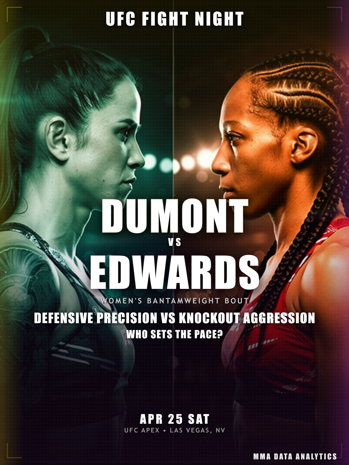 Norma Dumont vs Joselyne Edwards - UFC Fight Night: Sterling vs Zalal