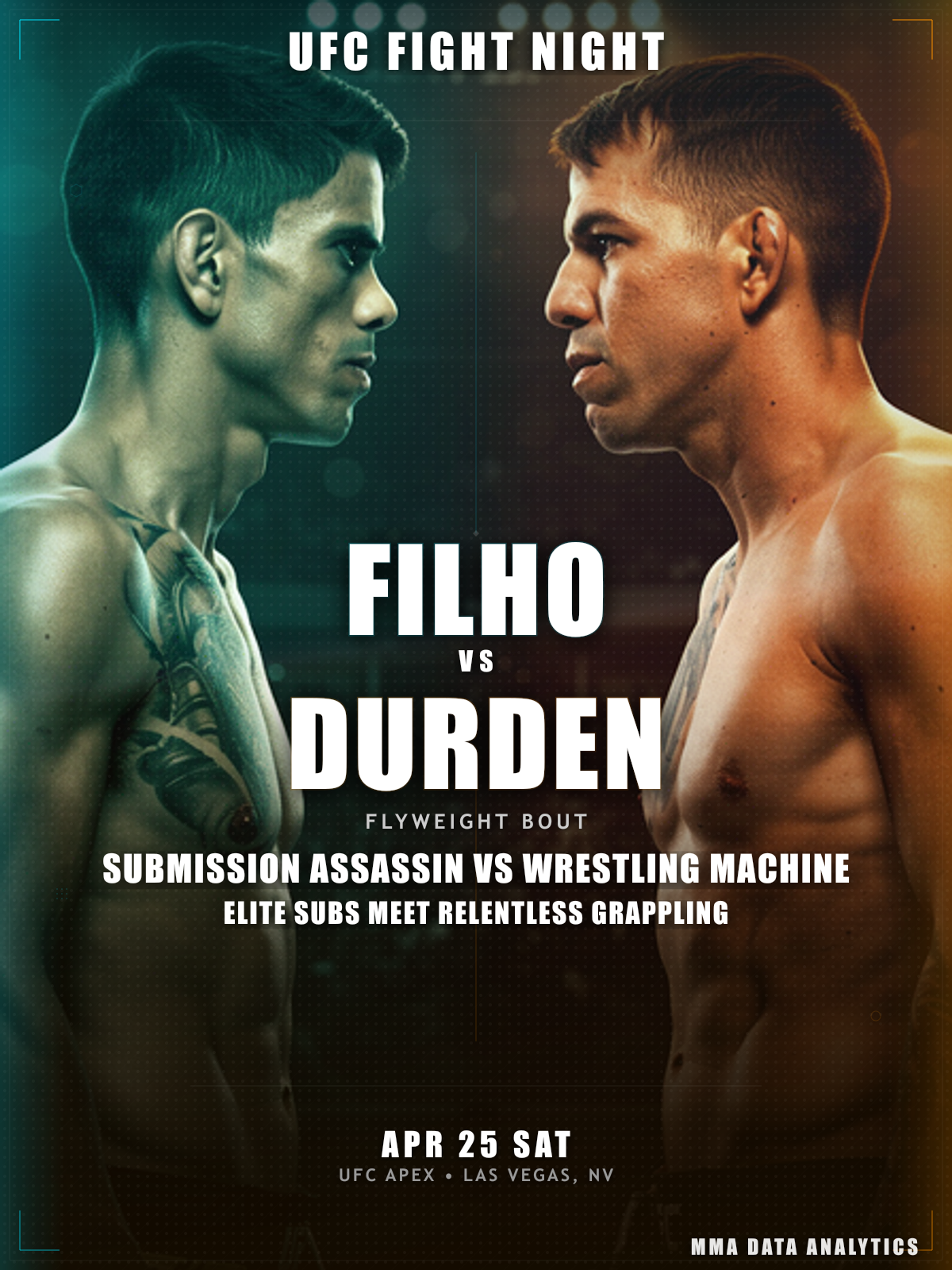 Jafel Filho vs Cody Durden - UFC Fight Night: Sterling vs Zalal