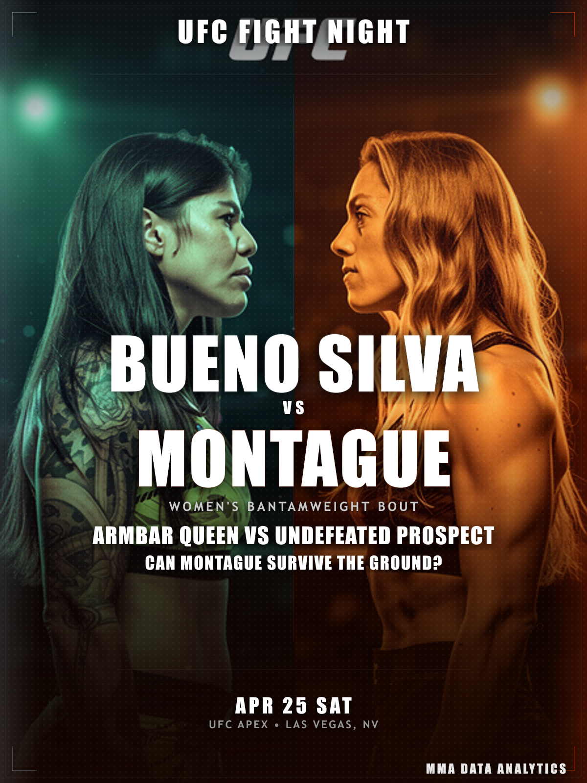 Mayra Bueno Silva vs Michelle Montague - UFC Fight Night: Sterling vs Zalal