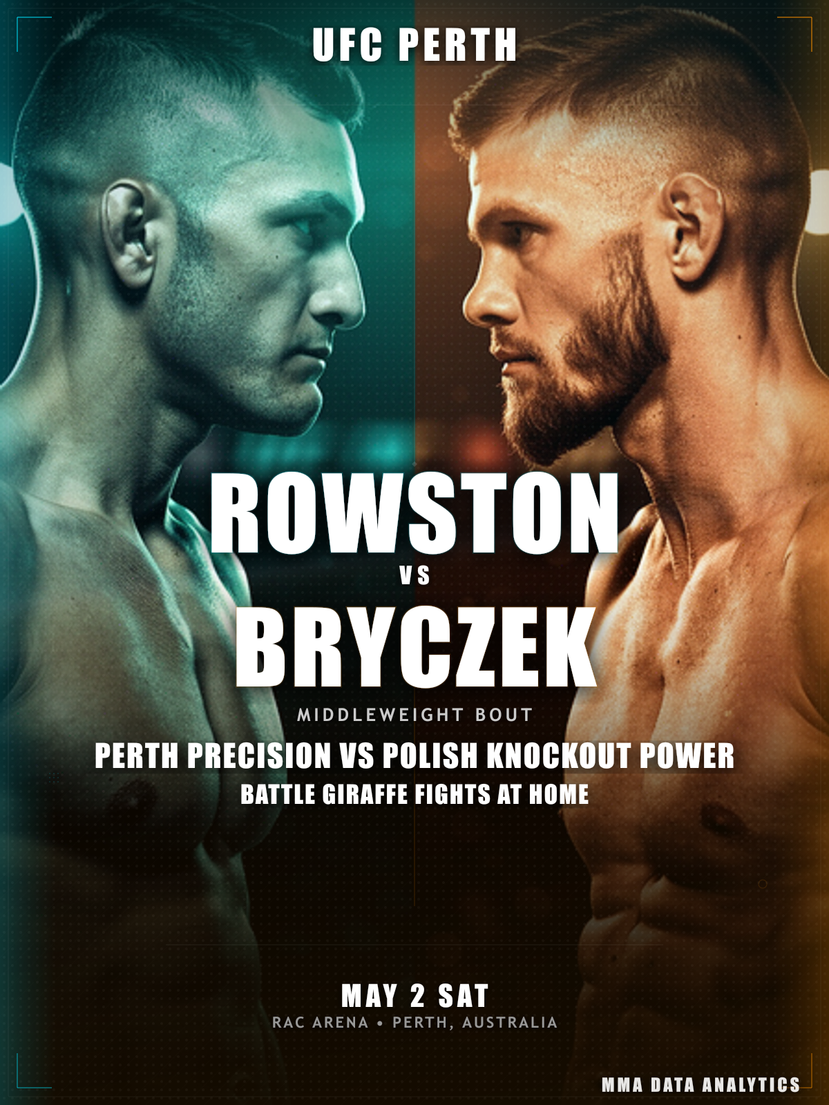 Cam Rowston vs Robert Bryczek - UFC Fight Night Perth