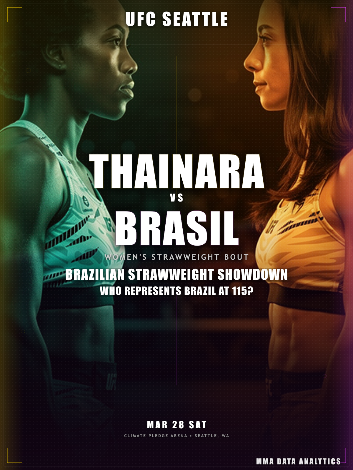 UFC Fight Night: Adesanya vs Pyfer event poster